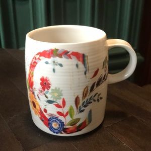 Anthropologie Mug C Initial